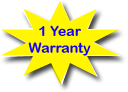 1 Year Warranty